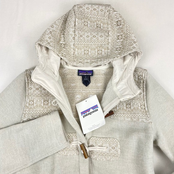 Patagonia Jackets & Blazers - Patagonia Better Sweater Icelandic Coat Khaki Isle of Skye Toggle 25081 Womens M
